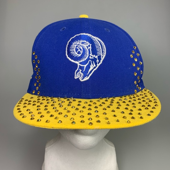 rams fitted hat
